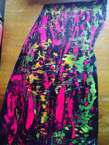 Irene Laksine large acrylic on PVC ref 8